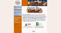Desktop Screenshot of dixiedewproducts.com